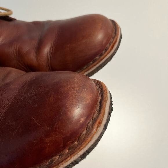 UGG Chukka Boot Size 11.5 Leighton Brown Leather Laceup - Picture 8 of 16